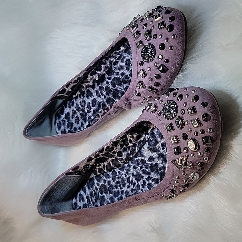 Kathy Van Zeeland Mauve Charm comfortable everyday flats Size 9